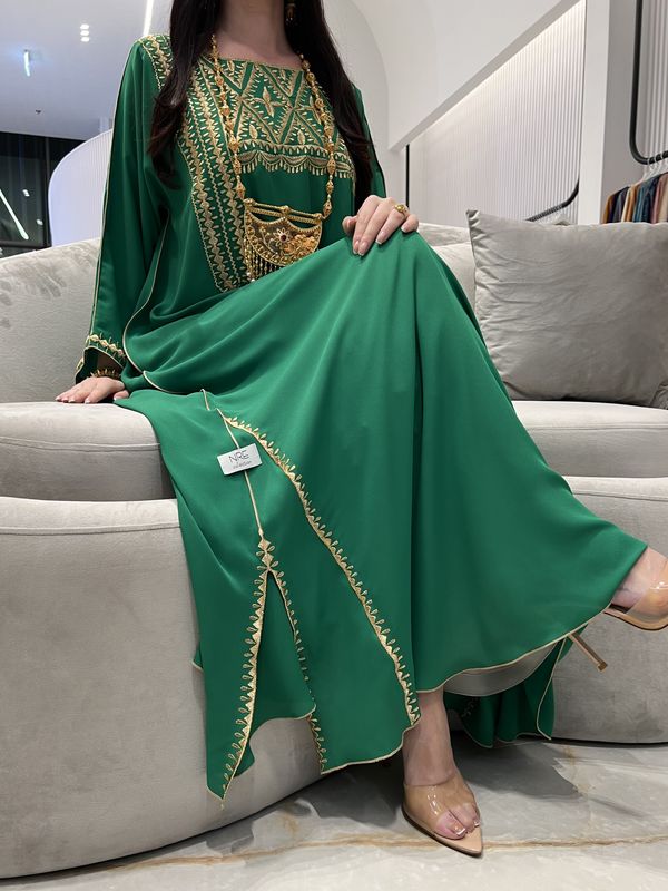 Crepe Machine Embroidery